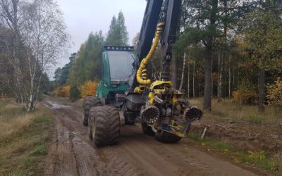 Harwester Timberjack 1070 D