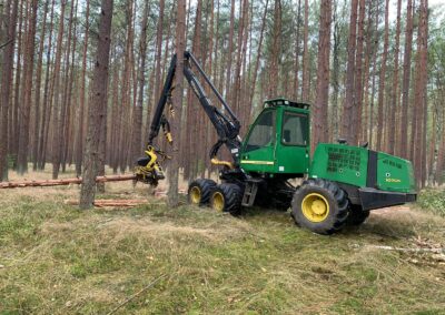 Harwester John Deere 1070D