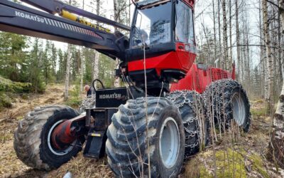 Harvester Komatsu 901 TX